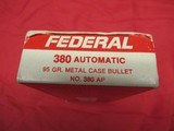 1 Box 50 Rds Federal 380 Ammo - 2 of 4