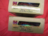 2 Boxes 40 Rds Hornady 45-70 Govt Ammo - 2 of 5
