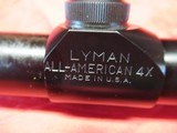 Lyman All-American 4X Scope - 2 of 10