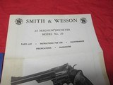 Smith & Wesson 29-2 8 3/8" Nickel with case and outer shipping box - 4 of 19