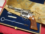 Smith & Wesson 27-2 357 Nickel with wood presentation box - 3 of 19