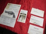 Smith & Wesson 27-2 357 Nickel with wood presentation box - 4 of 19
