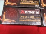 Lot of 520 Rds Factory 7.62 X 39MM Ammo - 2 of 11
