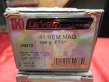 4 Boxes 80 Rds Hornady Evolution 41 Rem Mag Factory ammo - 2 of 3