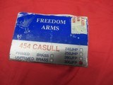 1 Box 50 Rds Freedom Arms 454 Casull Factory Ammo - 2 of 4