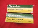 2 Boxes 40 Rds Remington 8MM Rem Magnum Factory Ammo - 2 of 5