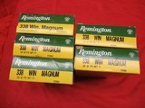 5 Boxes 100 Rds Remington 338 Win Magnum Factory ammo - 2 of 4