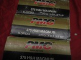 9 Boxes 180 Rds PMC 375 H&H Magnum Factory Ammo - 4 of 9