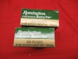 2 Boxes 40 Rds Remington Premier Accutip 204 Ruger Ammo - 2 of 4