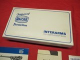 Interarms Mauser P-08 9MM NIB - 4 of 20