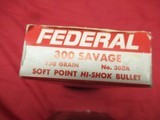 4 Boxes 77 Rds 300 Savage Ammo Federal, Remington & Winchester Super X - 4 of 4