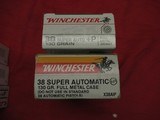 5 Boxes 250 Rds 38 Super Auto +P Ammo - 3 of 3