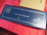 Smith & Wesson 25-3 125th Anniversary 45 with Box, Wood Presentation Case, Book & Coin - 6 of 18