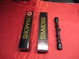3 Simmons Scopes 2 NIB - 1 of 7
