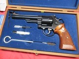 Smith & Wesson 57 41 Mag with Wood Box and Outer shipping box - 5 of 20