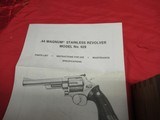 Smith & Wesson 629-1 44 with Wood Case - 3 of 17