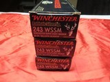 3 Boxes 60 Rds Factory Winchester Ballistic Tip 243 WSSM Ammo - 2 of 4