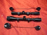 Two Bushnell Scopes 1 4x Banner & 1 Scopechief VI with Rings - 1 of 13