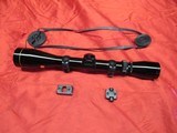 Leupold Vari-X II 3X9 Scope Gloss with Redfield rings and mounts - 1 of 10