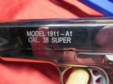 Springfield Armory 1911 A1 38 Super Nickel with Case - 7 of 15