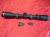 Leupold VX-3 3.5-10X40MM With rings and mounts NICE!! - 1 of 8