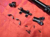 Vintage Bausch & Lomb 2.5 X 8 Scope with rings and mounts - 9 of 9