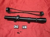 Weaver K 2.5 60 Scope with rings and mounts - 1 of 7