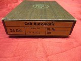 Colt Automatic 25 Cal NIB! - 11 of 11