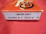 Colt Junior 25 Cal NIB - 12 of 12