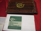 Colt Government Model Mark IV Series 70 45 Auto with box - 4 of 16