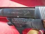 Hi Standard Supermatic Trophy Military 106 Series 22Lr with box - 7 of 18