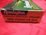 1 Full Box 20 Rds Remington Premier Safari Grade 8MM Rem Magnum - 2 of 5