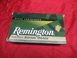 1 Full Box 20 Rds Remington Premier Safari Grade 8MM Rem Magnum - 1 of 5