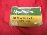 1 Box 50 Rds Remington 38 Special (+P)Factory Ammo - 2 of 5