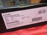 Browning Citori White Satin Hunter 20ga NIB - 20 of 20