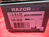 Vortex RazorHD LH 1.5-8X32 Scope with Box - 12 of 12