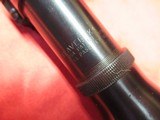 Vintage Weaver K4 Scope with mount and rings - 3 of 9