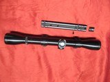 Vintage Weaver K4 Scope with mount and rings - 9 of 9