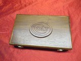 Richard Clauss Custom Colt Walnut Display Case Nice!! - 1 of 4