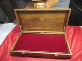 Beautiful Richard Clauss Custom Colt Walnut Display Case - 6 of 8