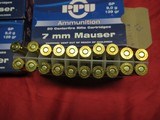 3 Boxes 60 Rds PPU 7MM Mauser Factory Ammo - 2 of 4
