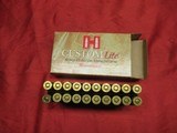 1 Box 20 Rds Hornady Custom Lite 7MM-08 Factory Ammo - 1 of 4