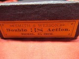 Smith & Wesson 38 Double Action 3rd Model with box - 17 of 18