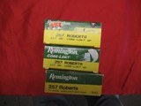3 Boxes 60 Rds Remington 257 Roberts Factory ammo - 2 of 5