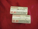 2 Boxes 40Rds Winchester John Wayne 32-40 Ammo - 2 of 4
