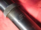 Vintage Weaver K10 60-B Scope with Rings and Mounts - 8 of 9