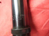 Vintage Weaver K12 60-C2 Scope with rings and mounts - 7 of 10
