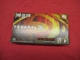1 Box 20Rds Federal Fusion 7MM-08 Factory Ammo - 1 of 4