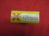 1 Box 19Rds Winchester Super X 225 Win Factory Ammo - 2 of 4