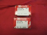 2 boxes 80 Bullets Hornady 45 Cal 458 Dia. 300 Gr Hollow Point - 2 of 5